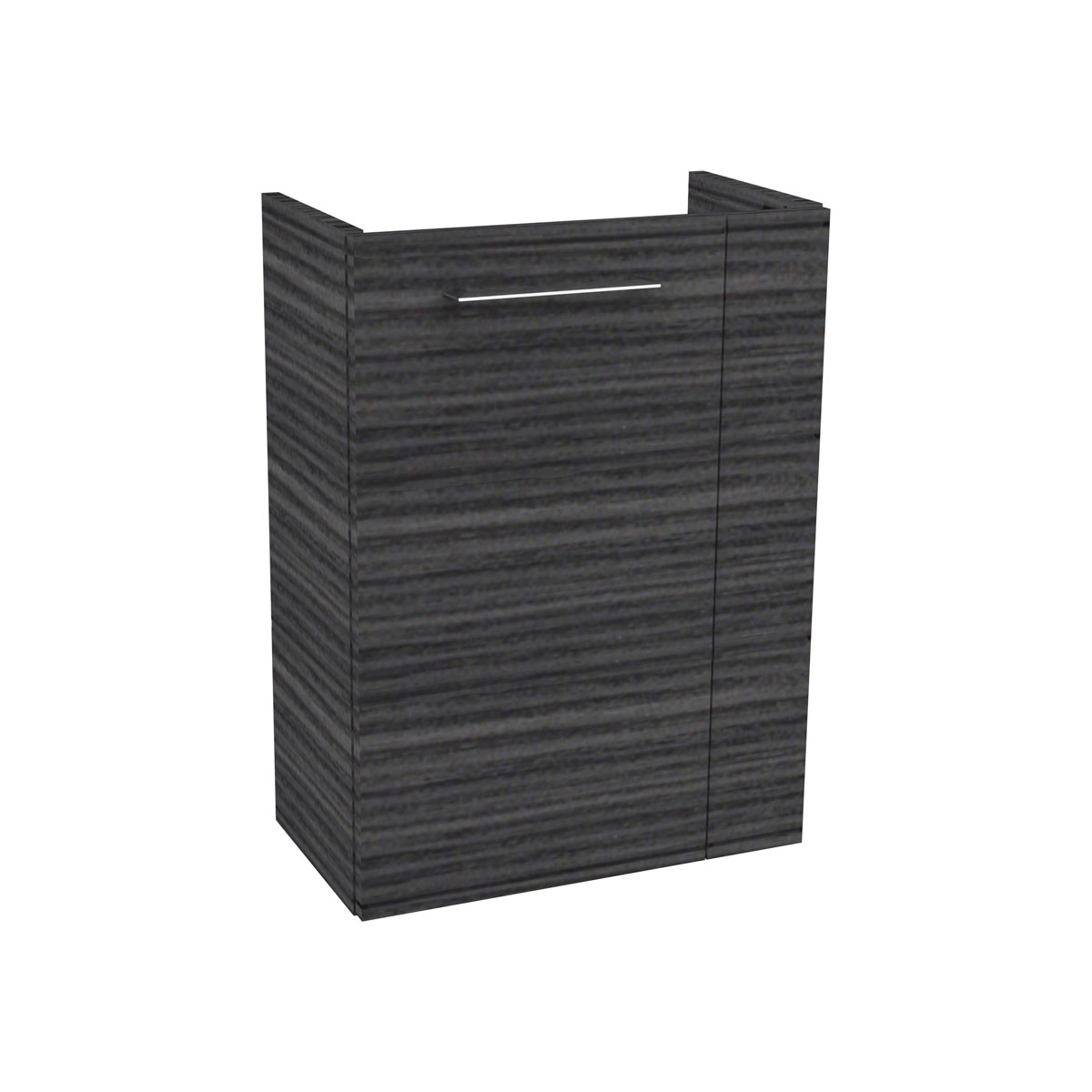 Fackelmann  Gäste-WC Waschtischunterschrank links SBC 440 x 600 x 243 mm DarkOak Bild 1