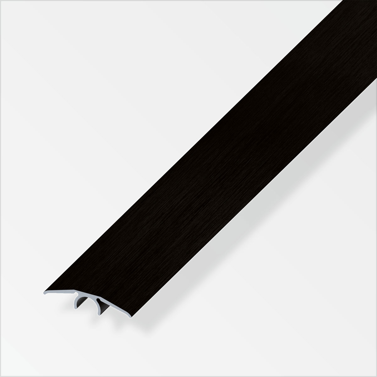 Alfer Übergangsprofil Clipstech 33 mm 2m schwarz Bild 1