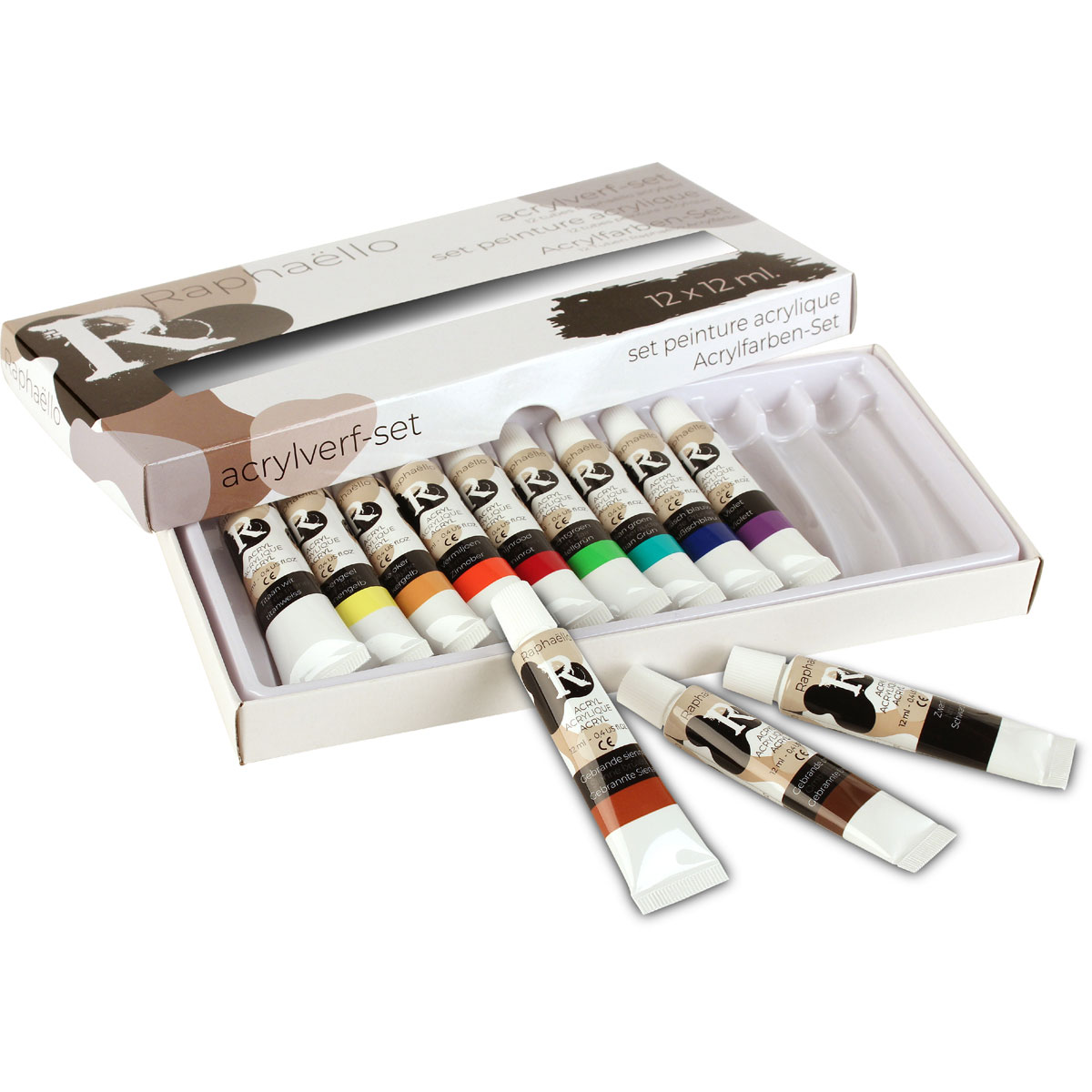 Acryl-Farben-Set 12-teilig je 12 ml Bild 2