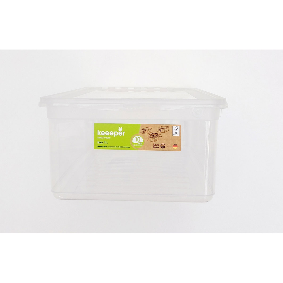 keeeper Aufbewahrungsbox Bea 39 x 14 x 26,5 cm 11 L Bild 1