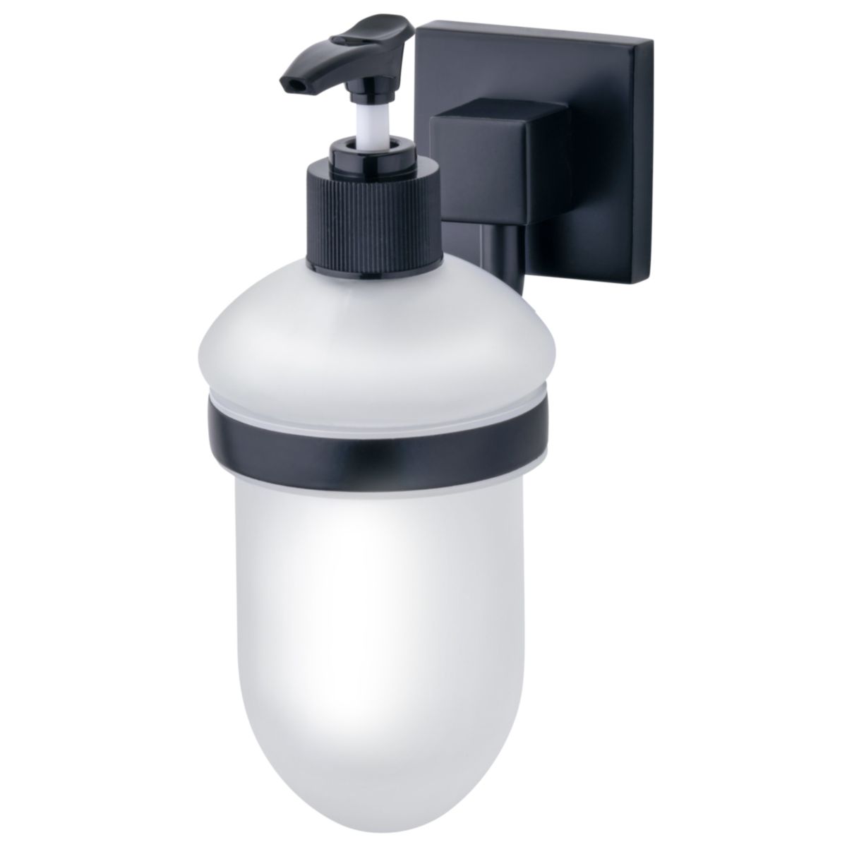 Fackelmann Seifenspender NEW YORK 7x17x11 cm schwarz