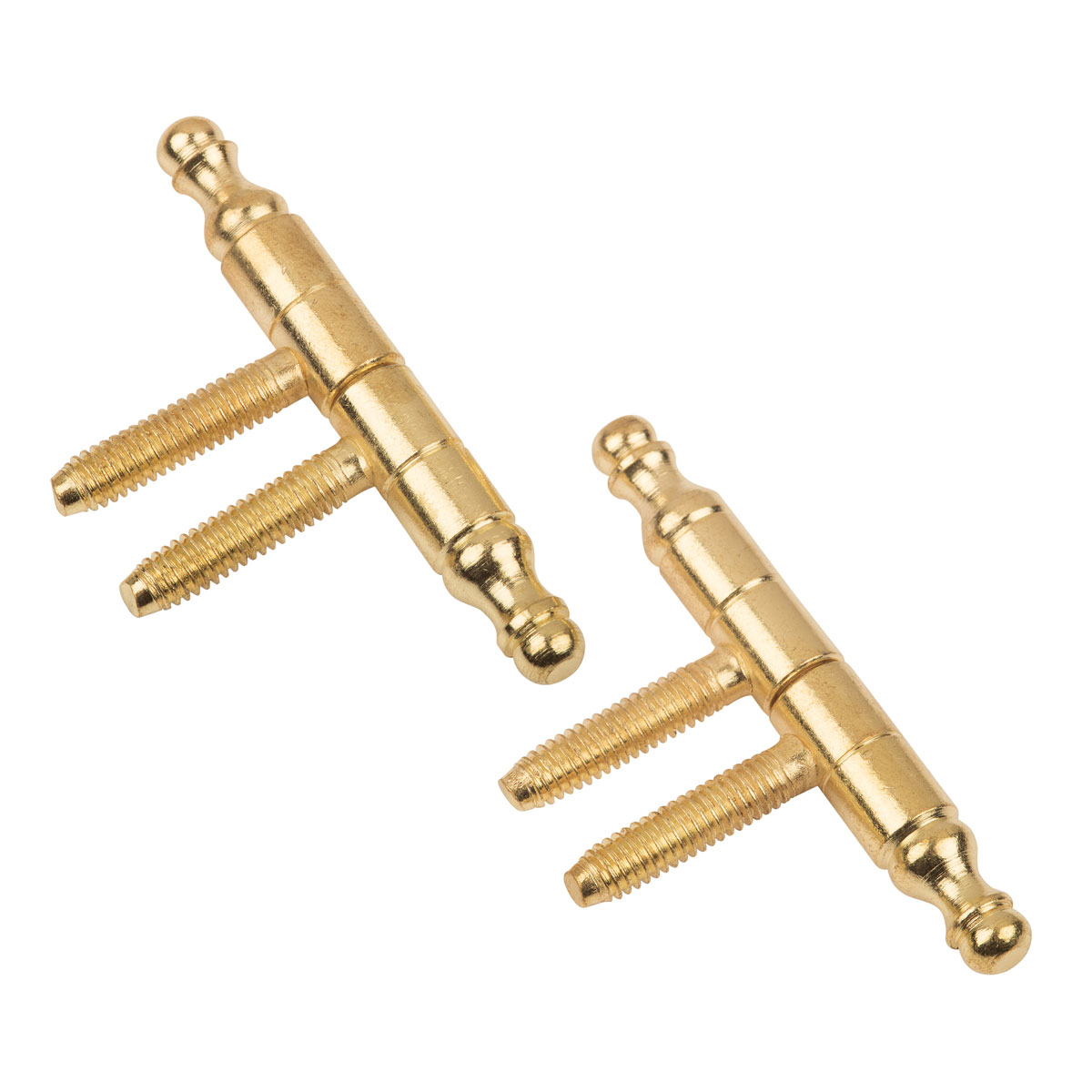 Suki Einbohrband Stahl Durchmesser 0,9x Durchmesser 5,4 x 2,5 cm vermessingt 2 Stück Bild 3