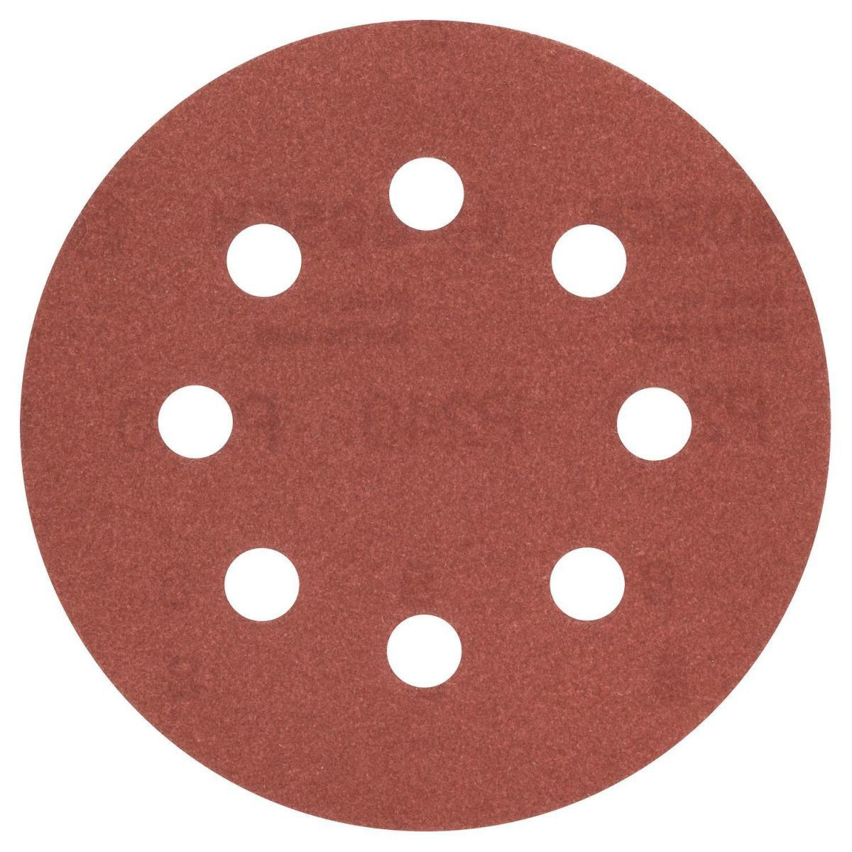 Bosch  DIY Schleifblatt Durchmesser 11,5 cm G240 Klett 5 Stück Bild 1