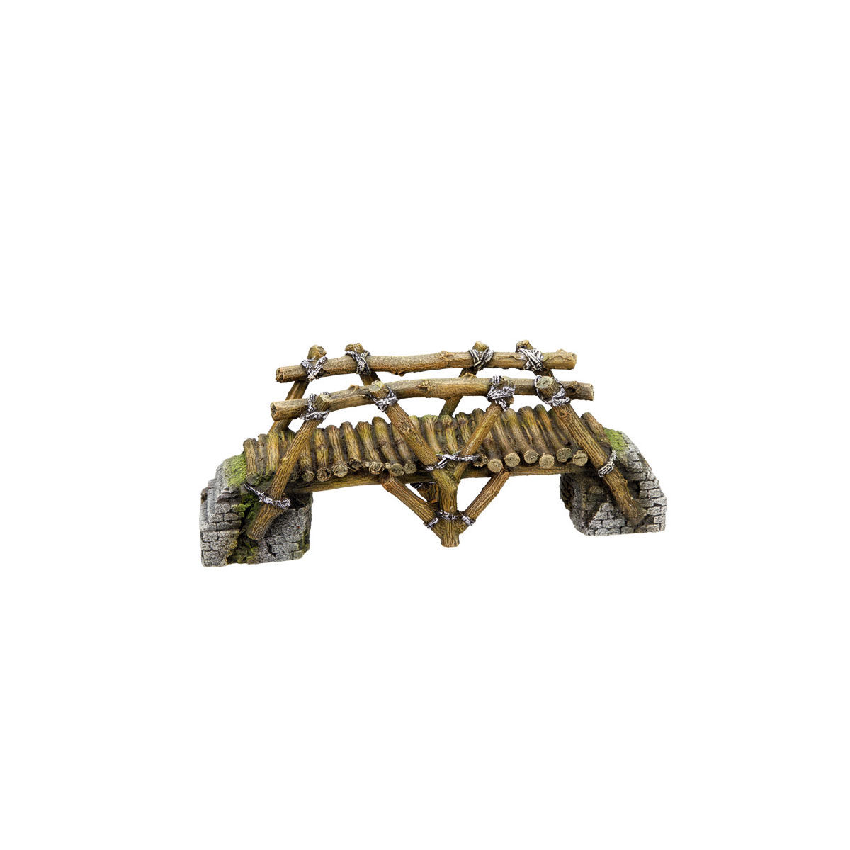 Aqua Ornaments Holzbrücke ca 26 x 8 x 10 cm