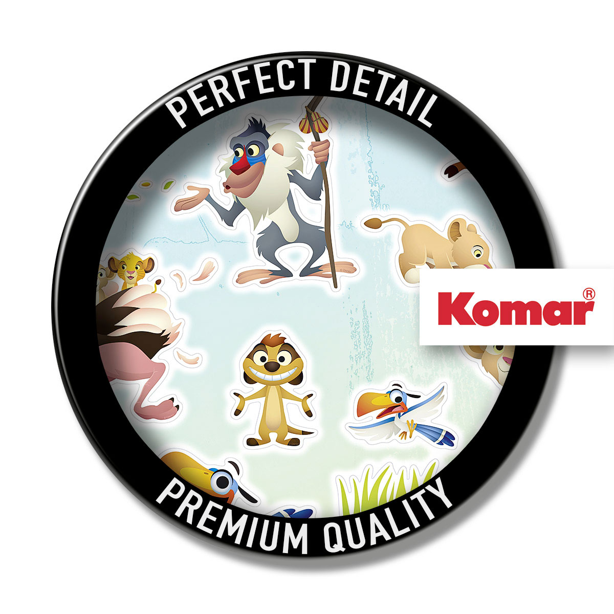 Komar  Wandtattoo Lion King Wildlife 50x70 cm Bild 3