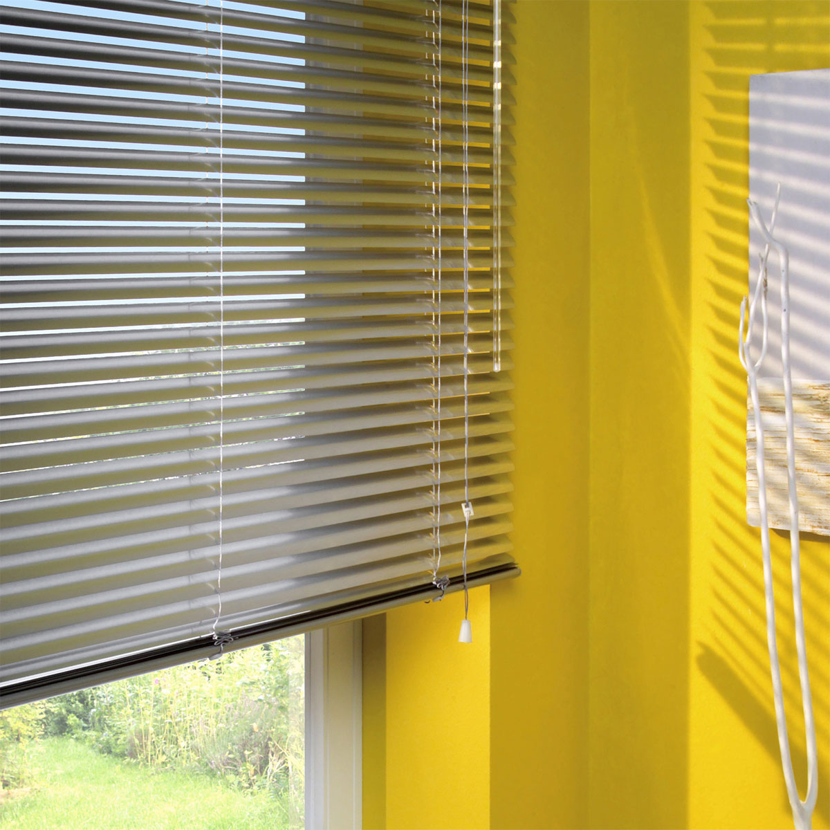 Gardinia  Jalousie Alu 25 mm 60x130 cm silber Bild 5