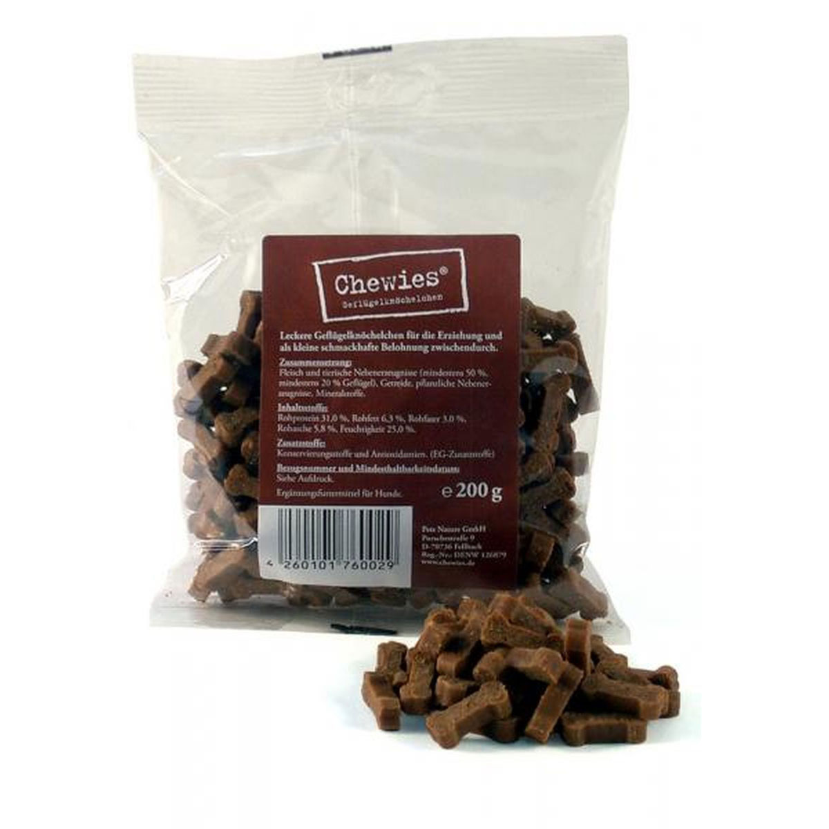 Chewies Training Maxi 200g GefluegelKnoechelchen