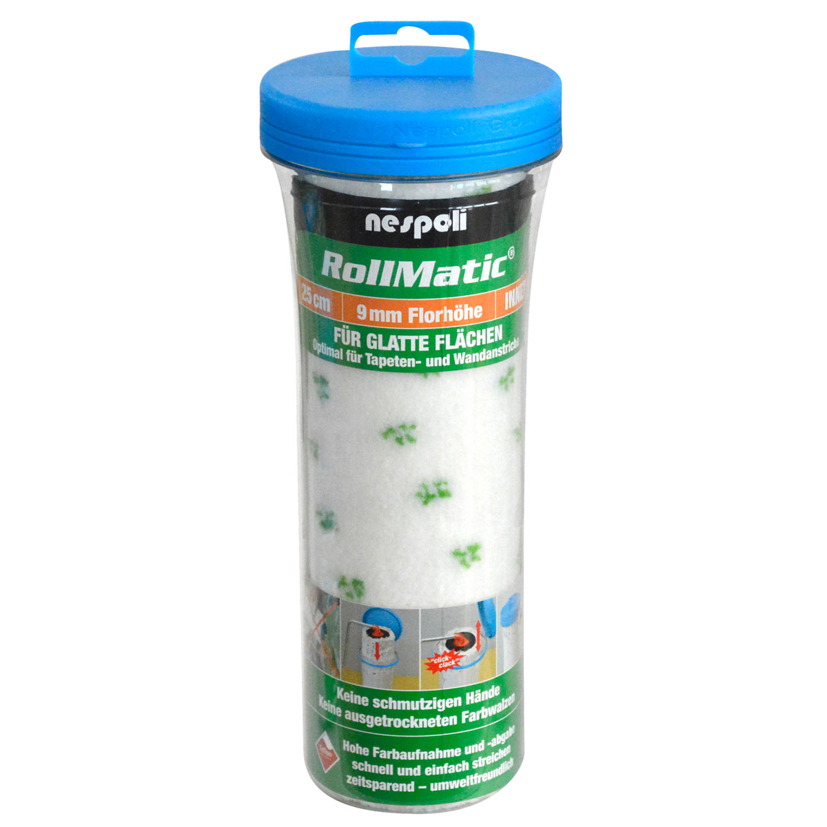 NESPOLI RollMatic Farbwalze 9 mm 25 cm