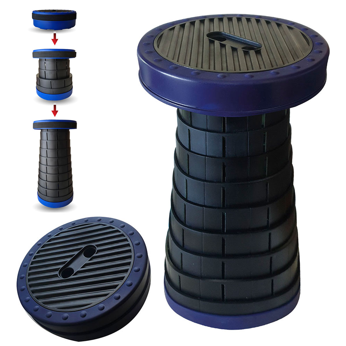 Starlyf Klapphocker Telescopic Stool ausziehbar Bild 2