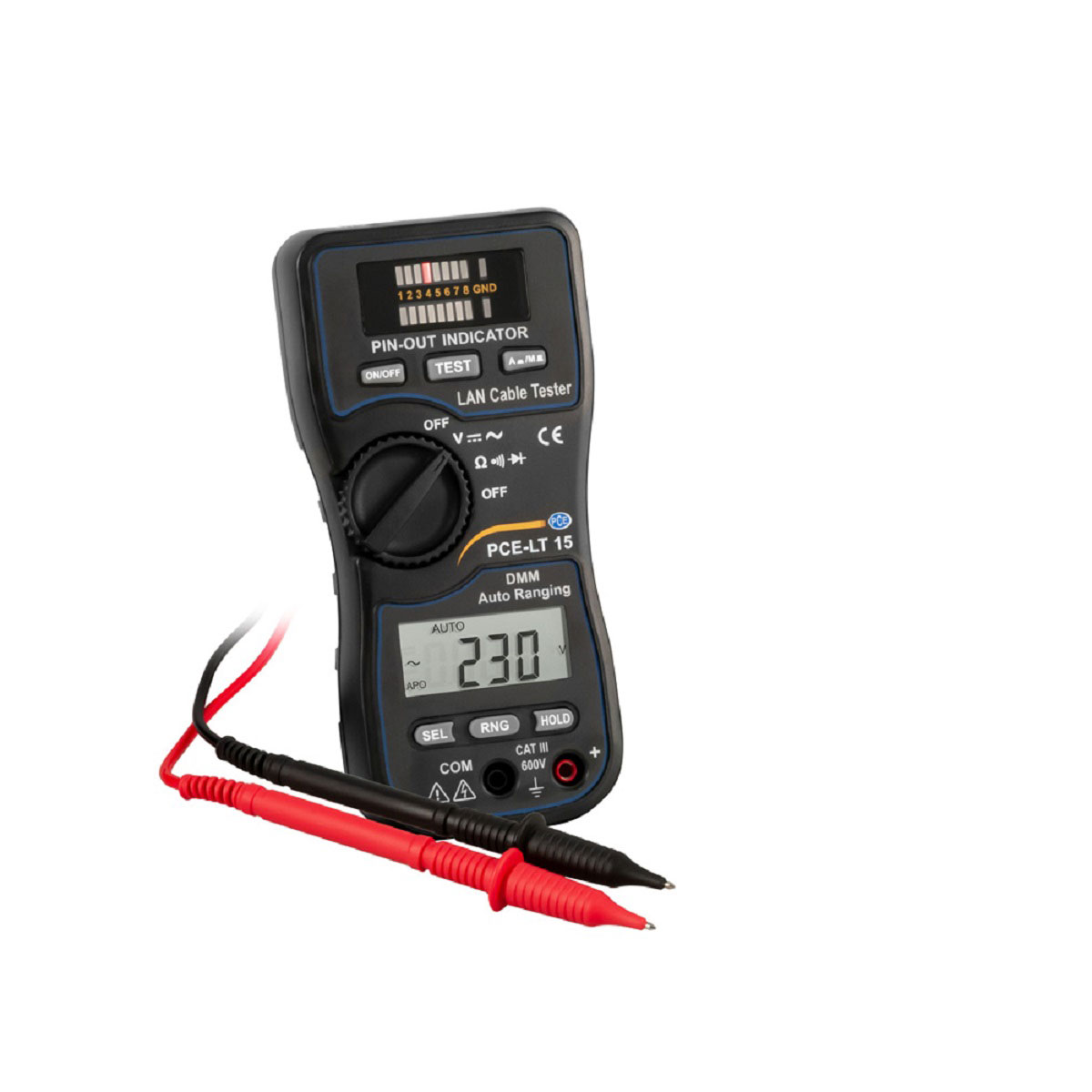 PCE Instruments LAN-Tester „PCE-LT 15“ Bild 1