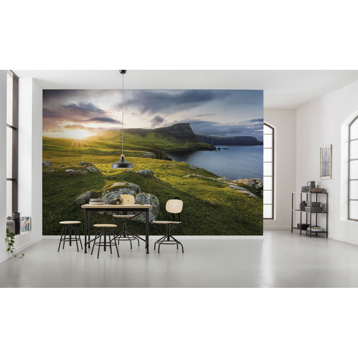 Komar  Vlies Fototapete Scottish Paradise 450x280 cm