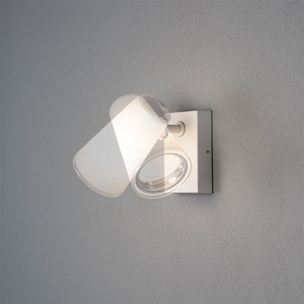 Konstsmide Wandleuchte Fano weiß Bild 2