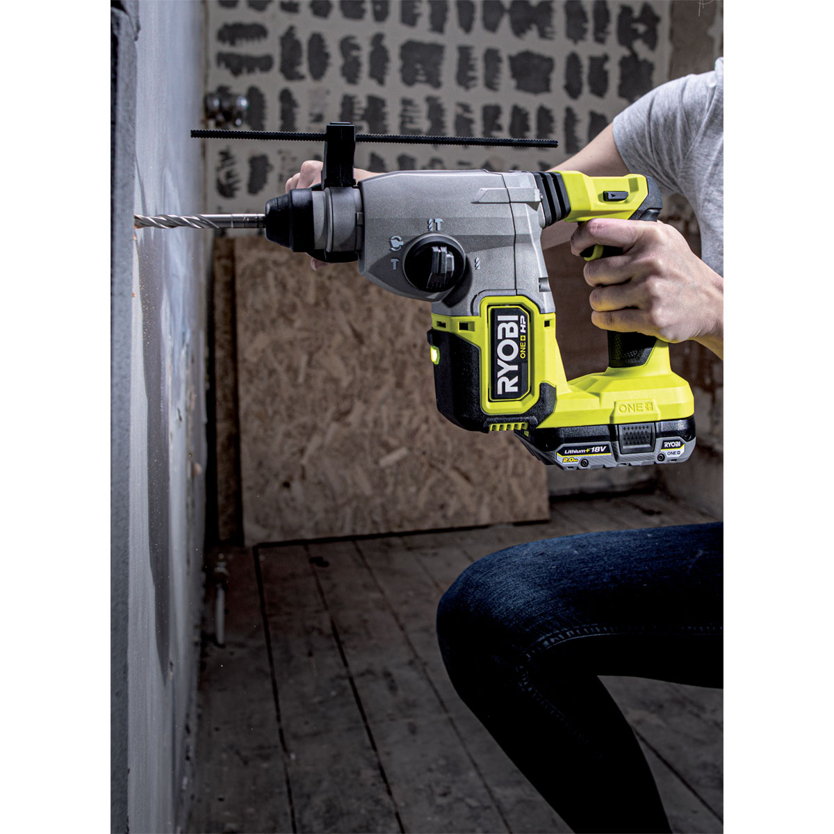Ryobi  18V Akku-SDS-Bohrhammer RSDS18X-0 2,5 J Schlagenergie solo Bild 4