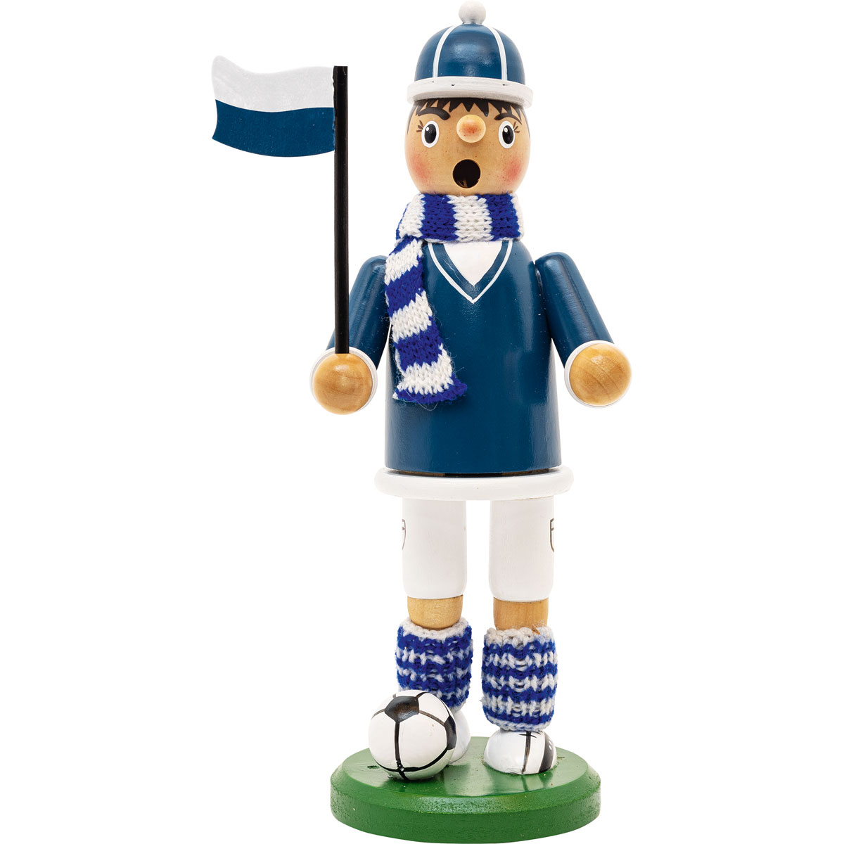 Räuchermann Fussballer sortiert