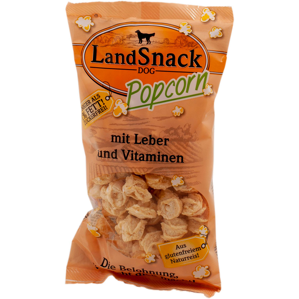 Landsnack  Popcorn mit Leber und Vitaminen 30g