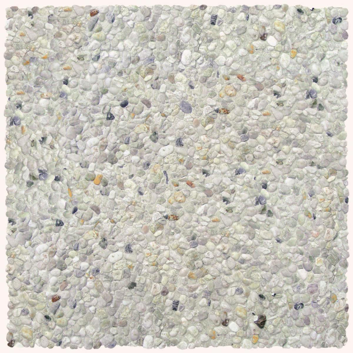 Diephaus  Waschbetonplatte 40 x 40 cm weiße Körnung Bild 2