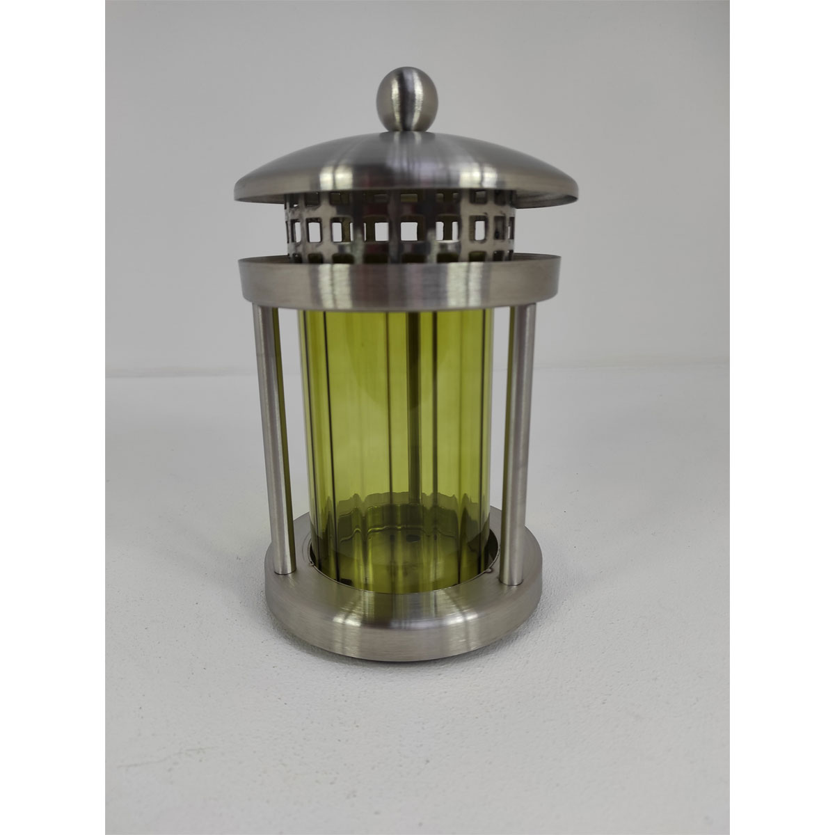 Grablaterne Metall silberfarben