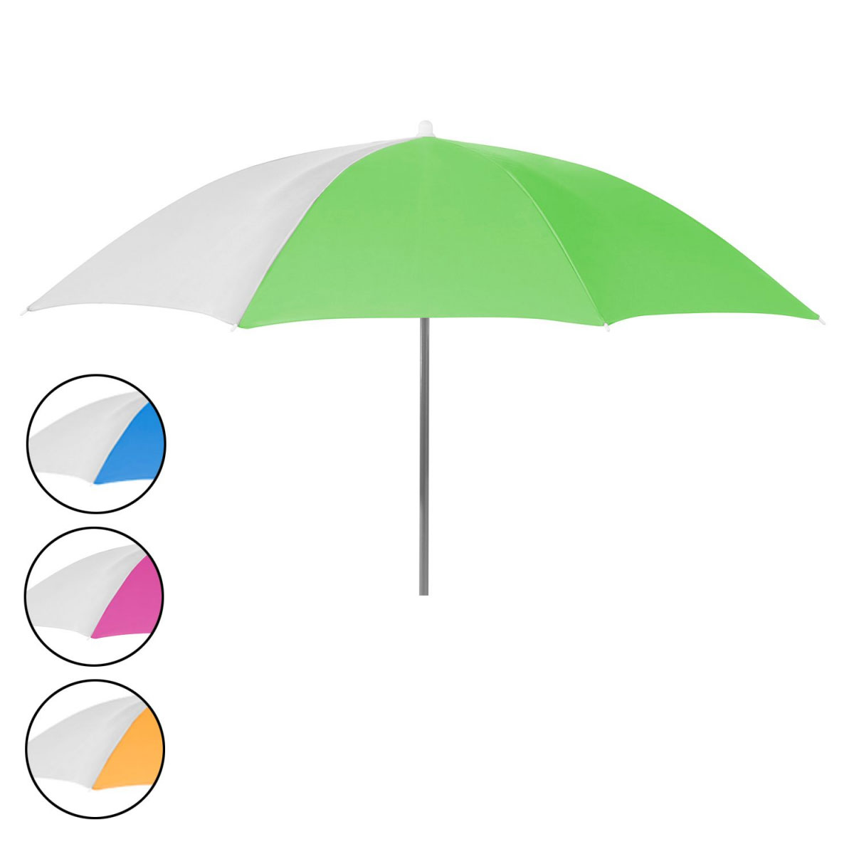 Schneider Schirme Badeschirm Easy 180 cm mit Erdspieß farblich sortiert