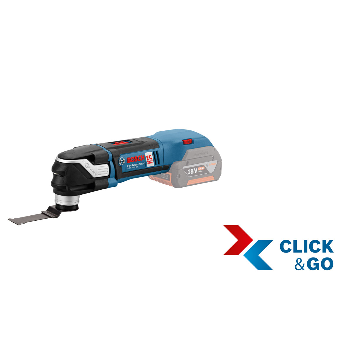 Bosch Professional  Akku-Multitool GOP 18V-28 Solo Bild 2