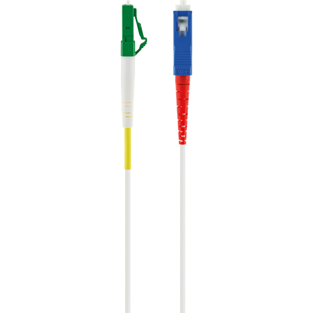Schwaiger  Glasfaserkabel LC APC-SC UPC 9m Bild 2