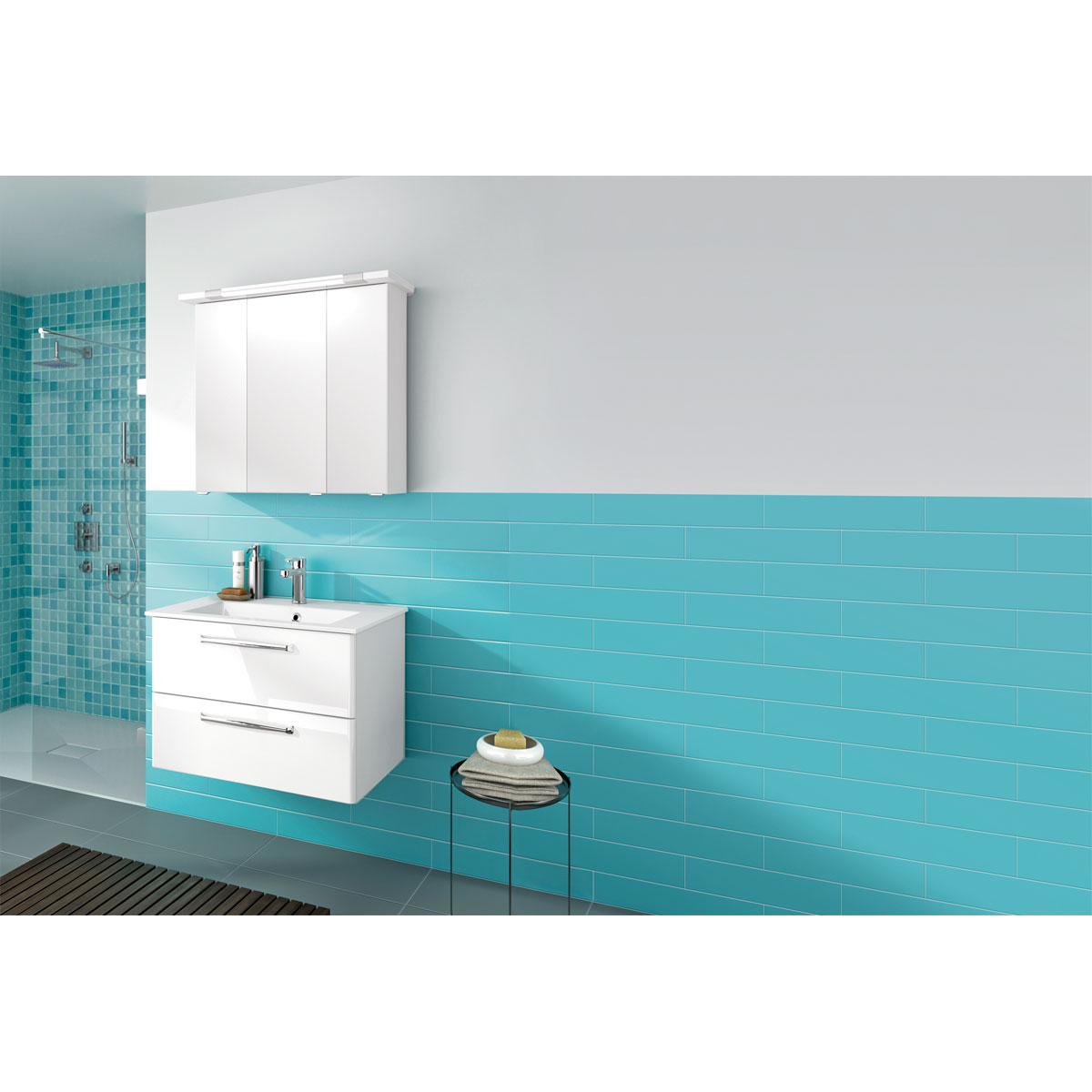 Pelipal Badmöbel-Set TrenTino 75 x 51 x 49 cm Bild 5