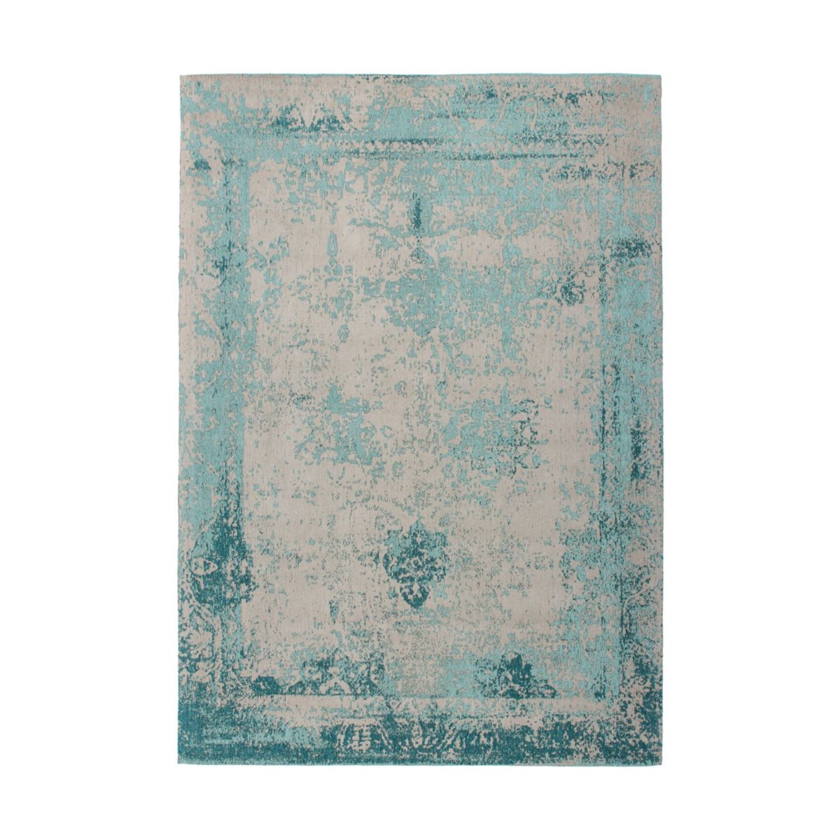 Flachwebteppich „Nostalgia 285“ Türkis, 120x170cm