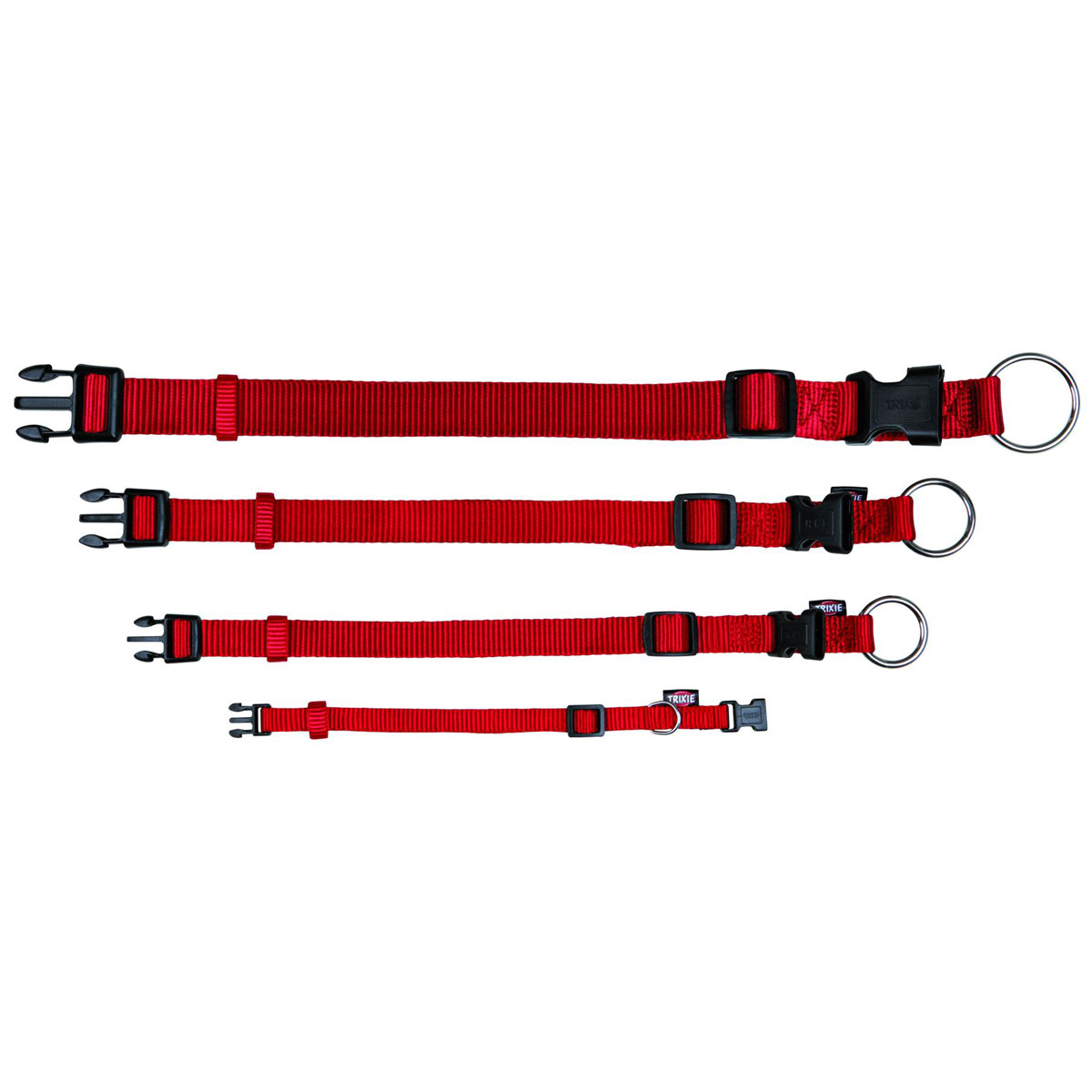 Trixie  Premium Halsband rot XXS-XS 15-25 cm