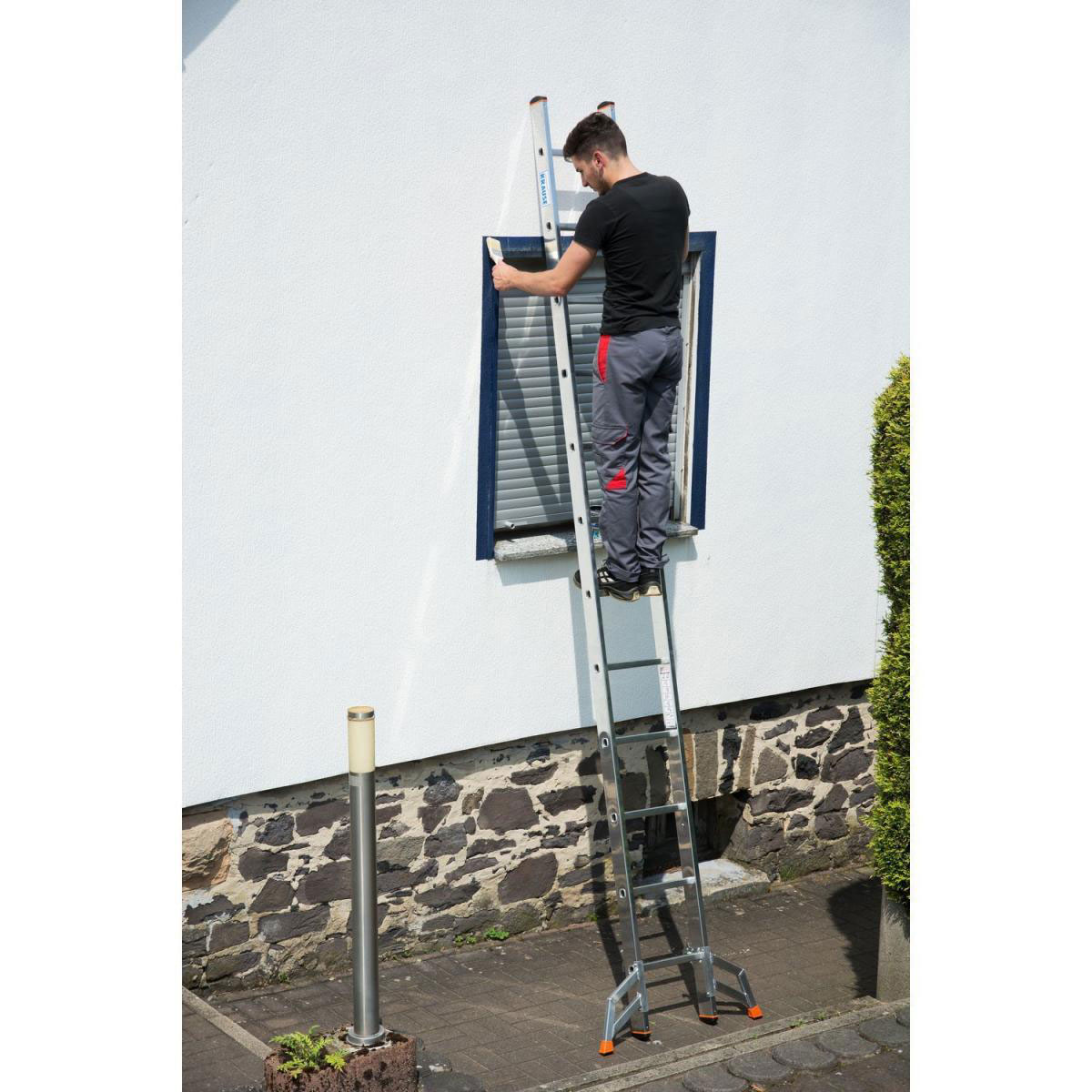 Krause Vielzweckleiter Tribilo 3 x 12 Sprossen Bild 6