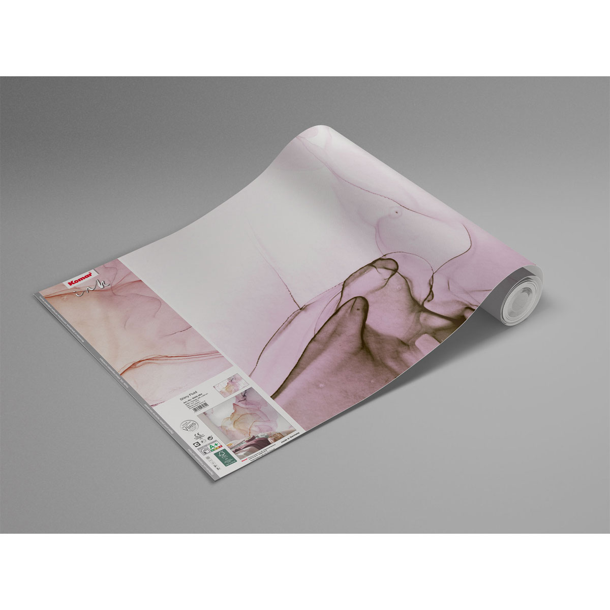 Komar  Vlies Fototapete Shiny Fluid 400x280 cm Bild 4