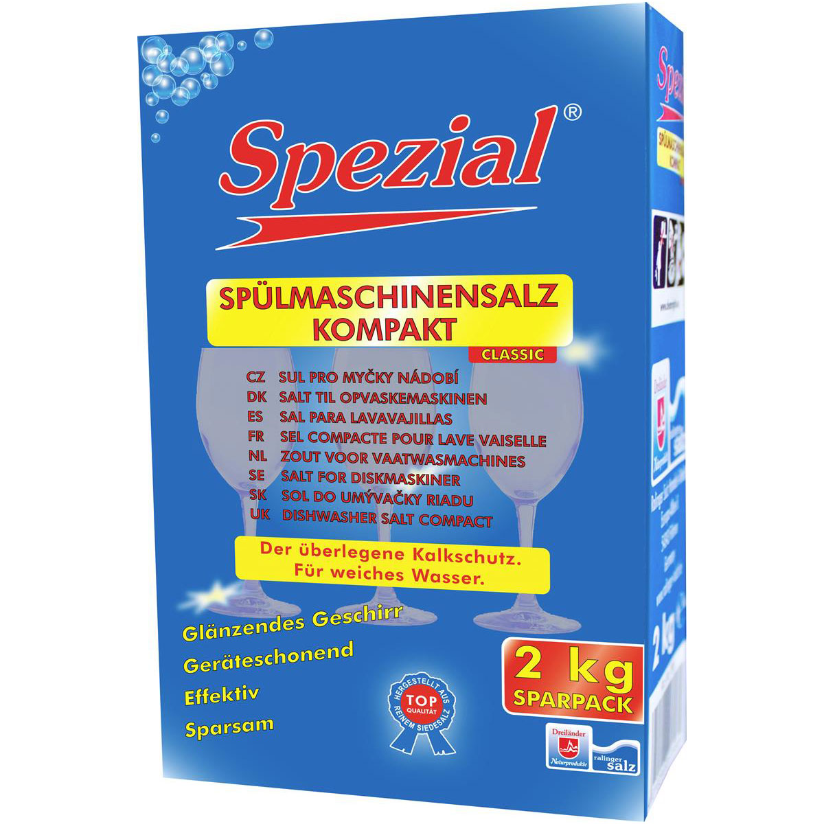 Spülmaschinensalz, 2kg, Kompakt
