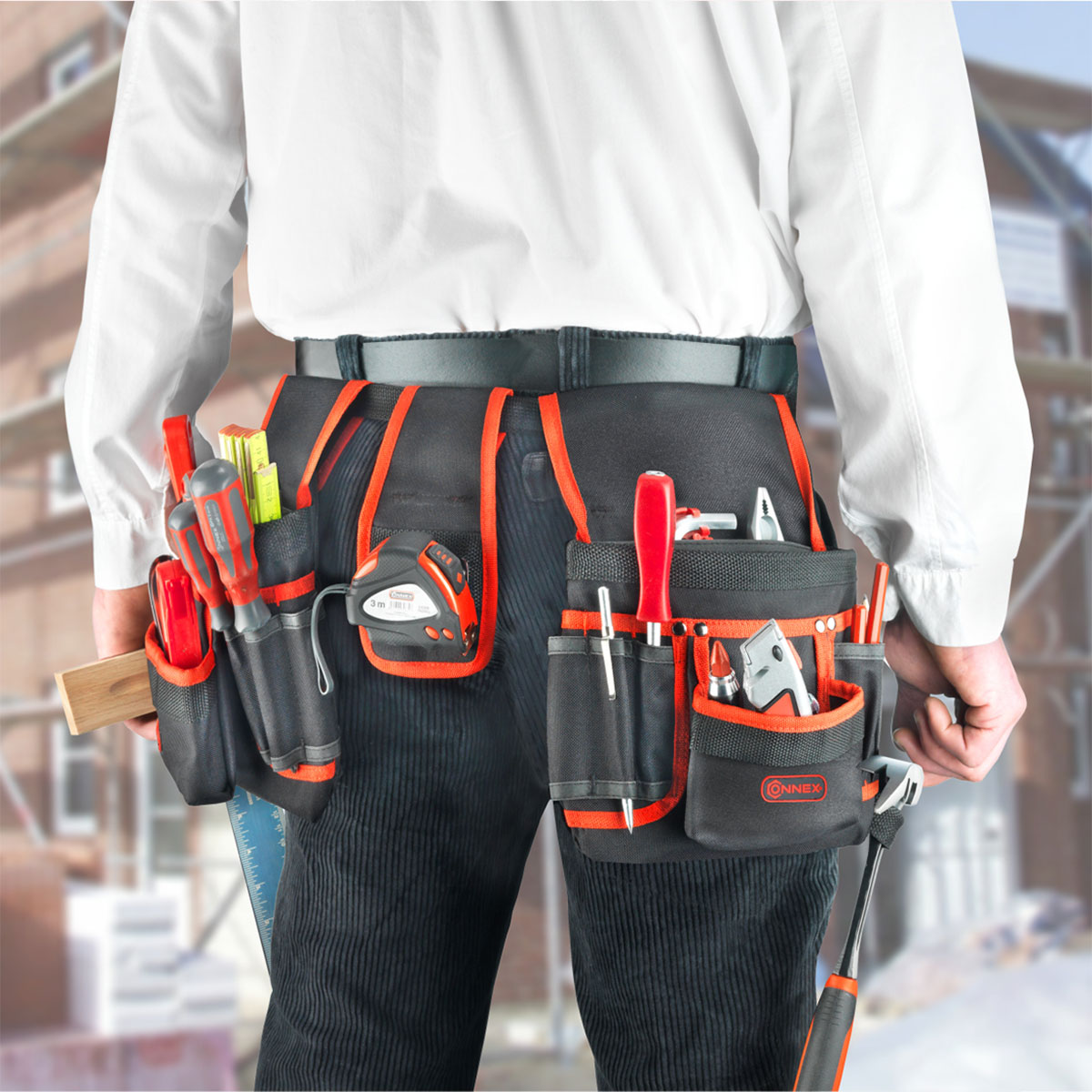 Connex  Werkzeuggürtel m.2 Tasch.à 8 Fächer Bild 2