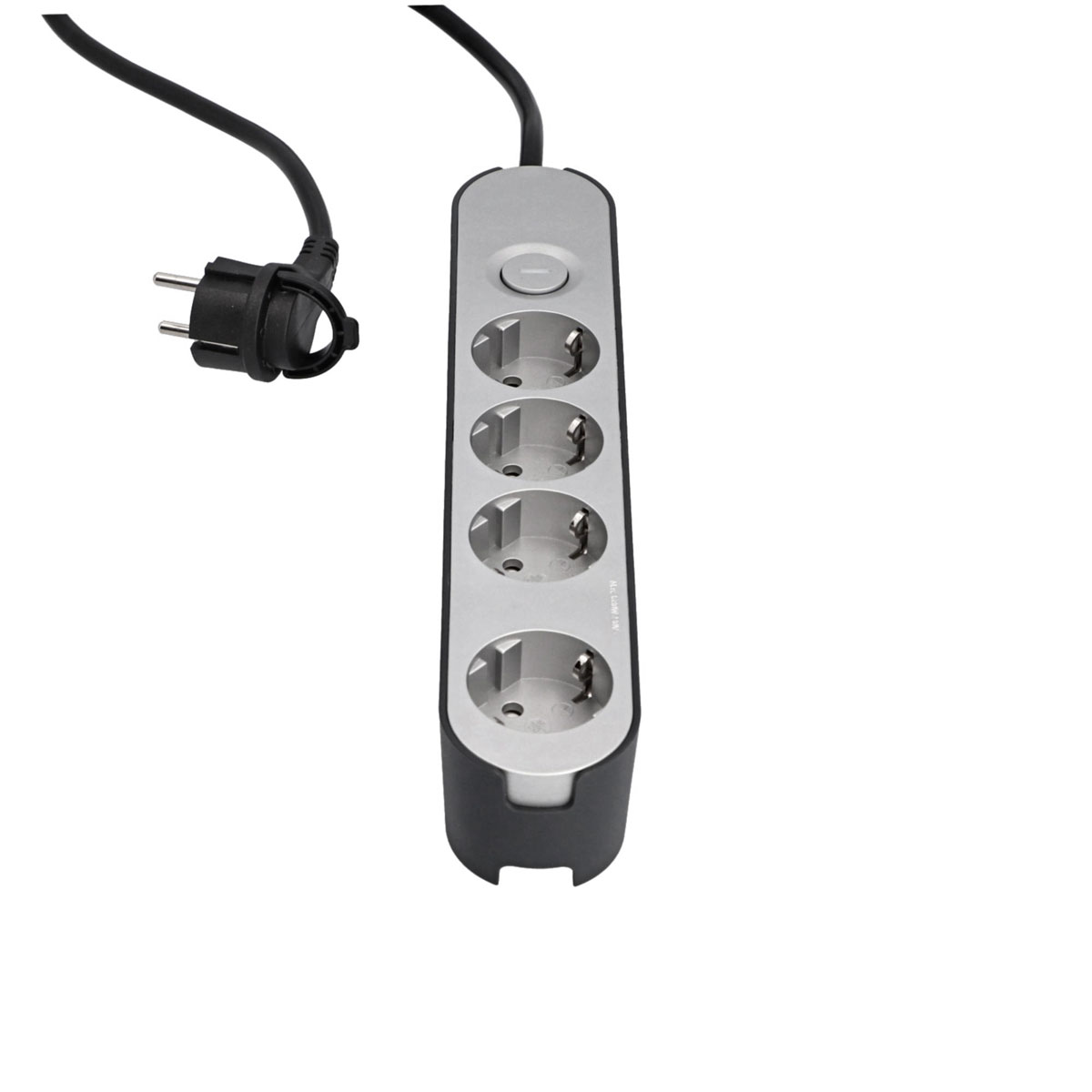 Steckdosenleiste GREENLINE silber/anthrazit Bild 5