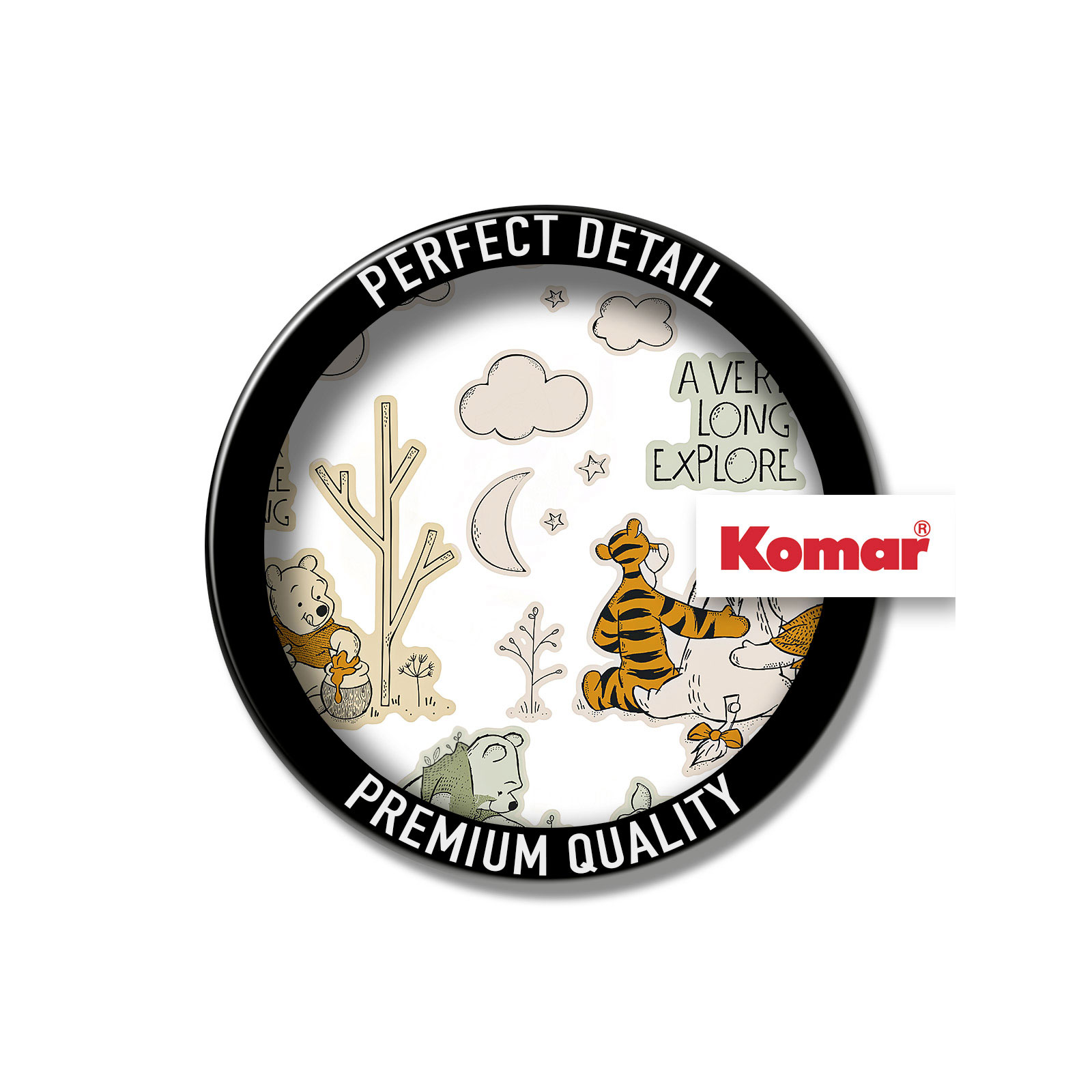 Komar  Wandtattoo Winnie the Pooh Woodland 50x70 cm Bild 3