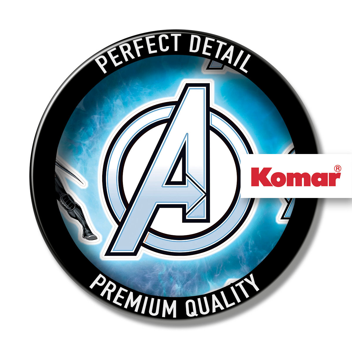 Komar  Wandtattoo Avengers Plates 100x70 cm Bild 3