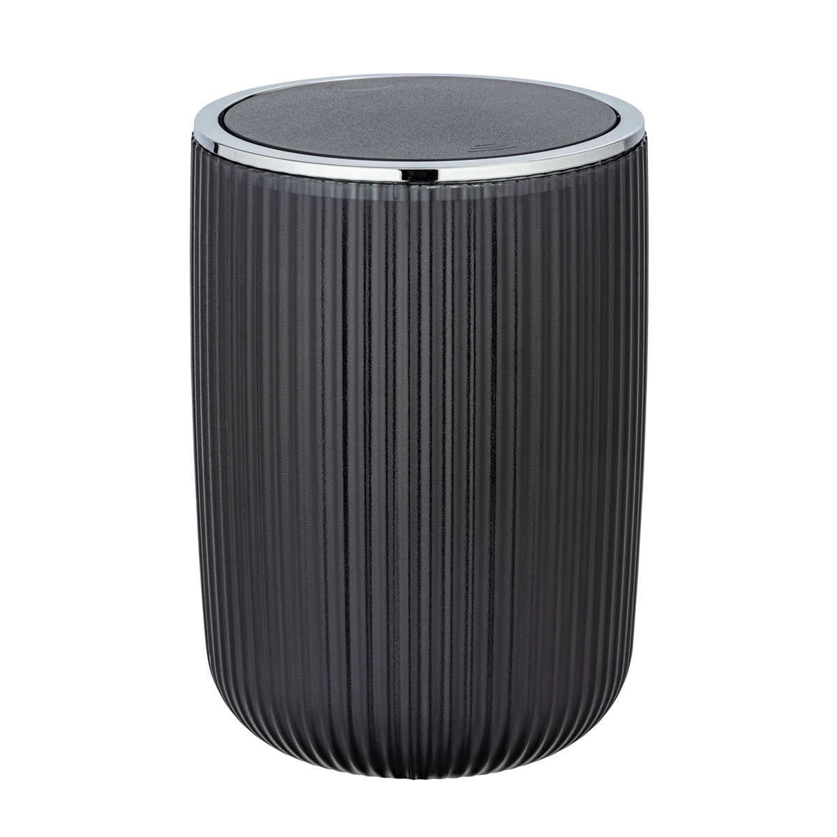 Wenko Schwingdeckeleimer Agropoli L grau 5,5 L Bild 2