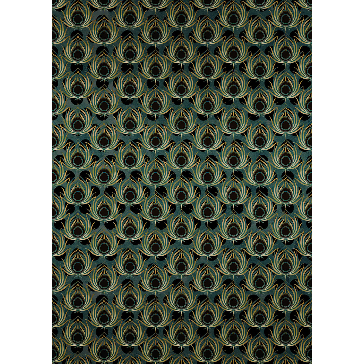 Komar  Vlies Fototapete Paon Vert 200x280 cm Bild 2