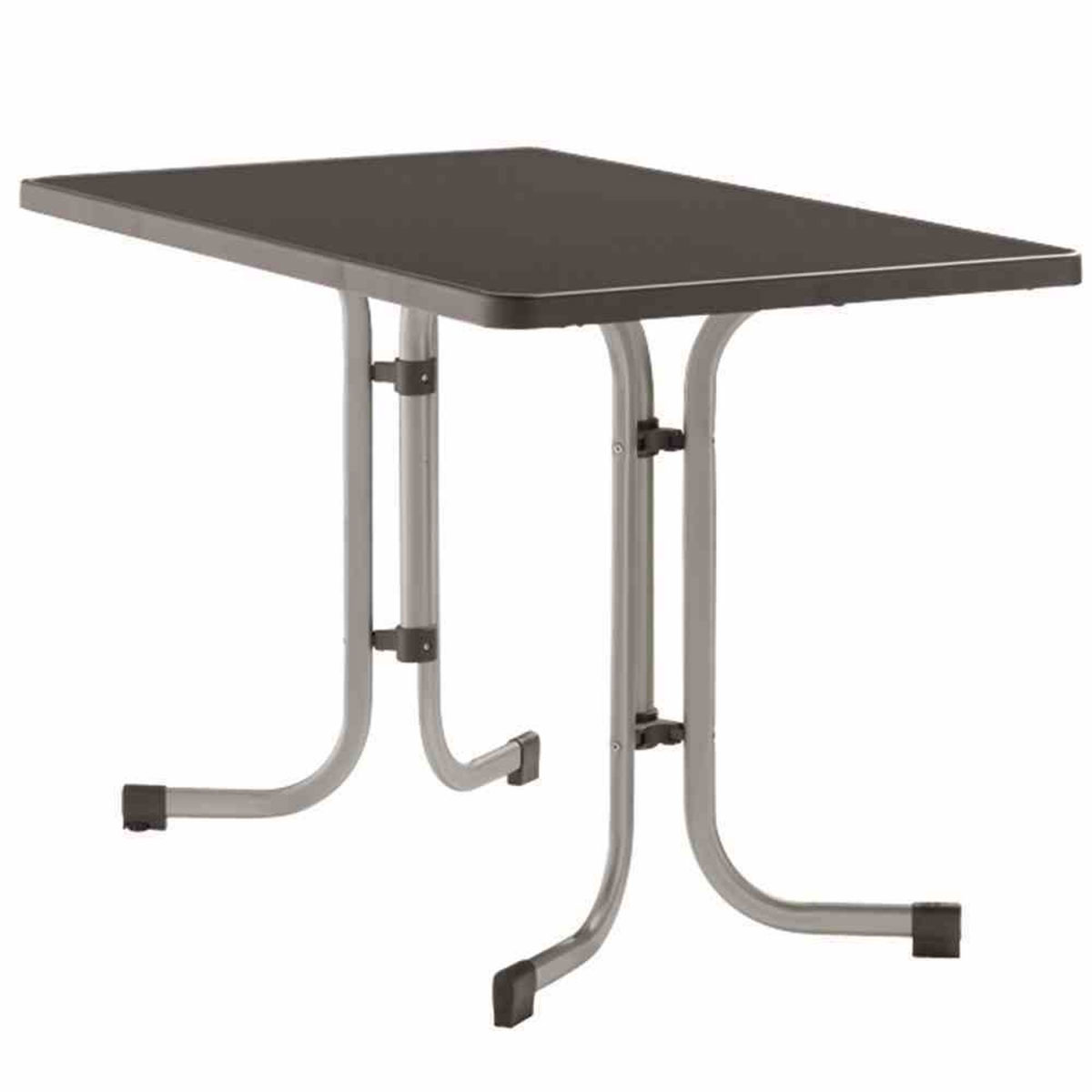 Klapptisch 70x115x72 cm, graphit,Metalicplatte wetterfest