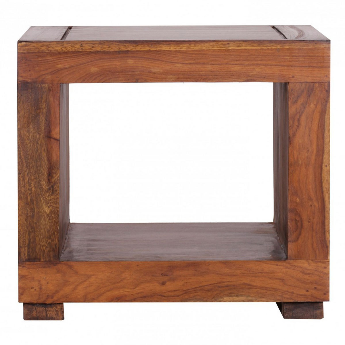 Wohnling Couchtisch „Sheesham“, 50x50 cm Bild 2