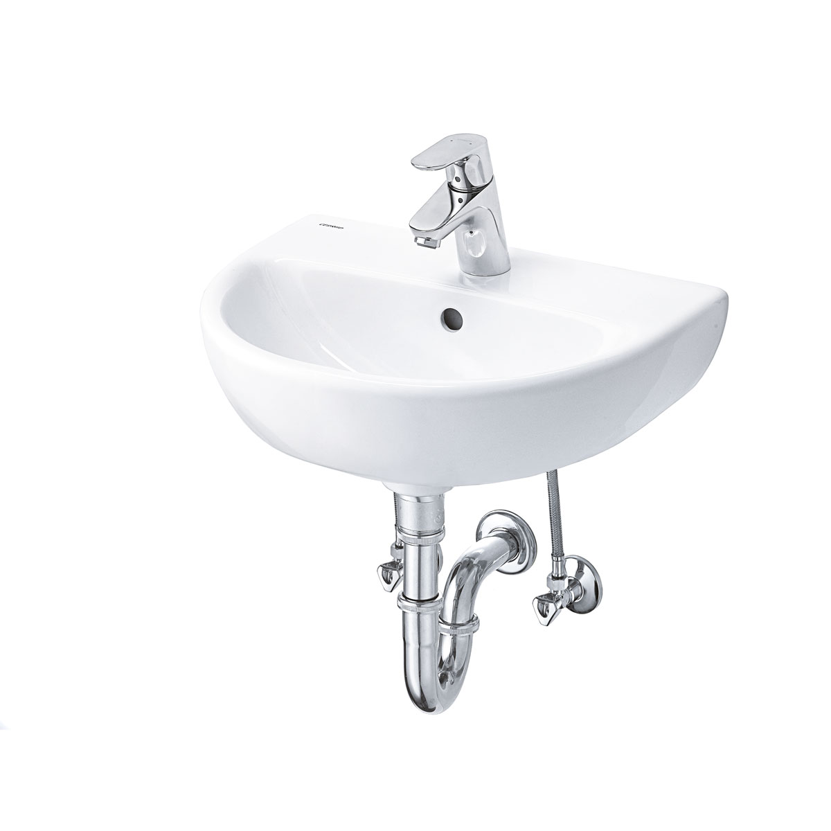 Waschtisch Evanto 60 cm inkl Hansgrohe-Armatur