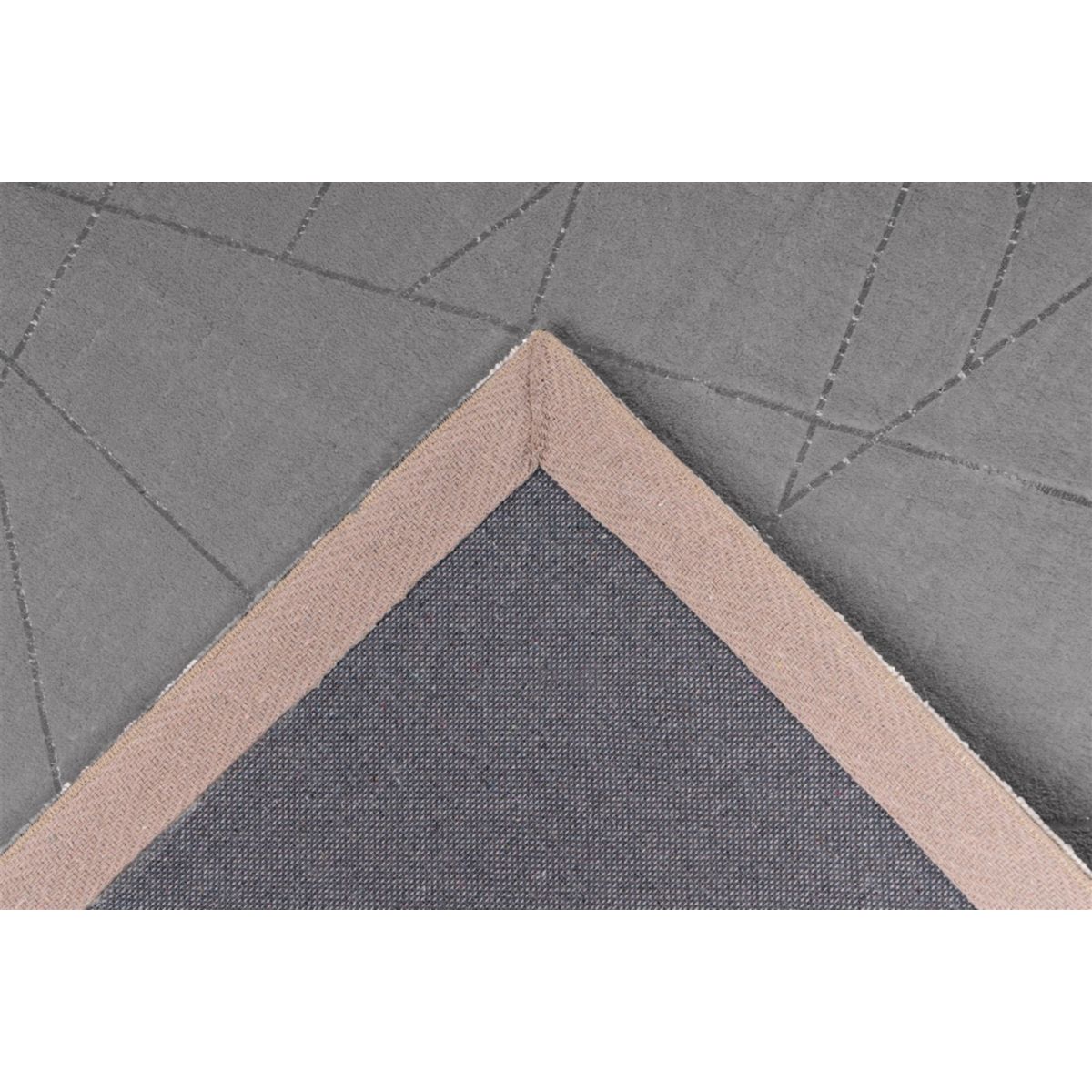 Bijou 125 Taupe / Silber 160cm x 230cm Bild 4