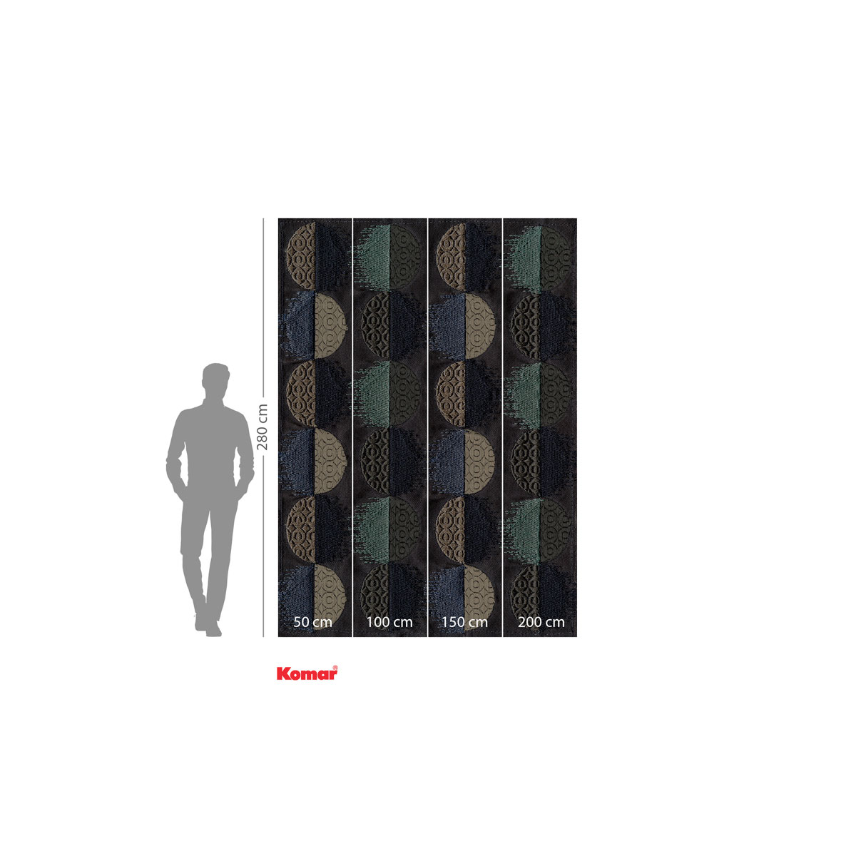 Komar  Vlies Fototapete Moon Dance 200x280 cm Bild 3