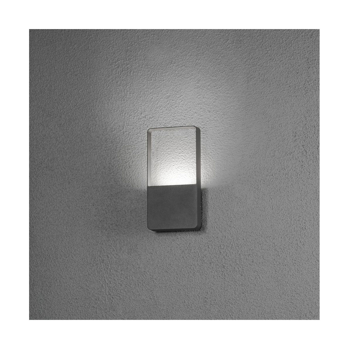 Konstsmide LED-Außenwandleuchte Matera schwarz Bild 2