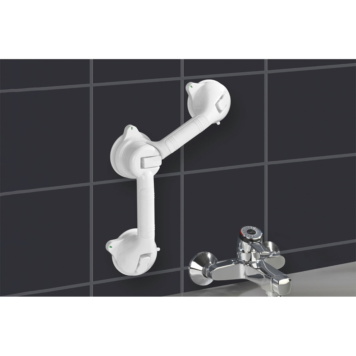 Wenko  Wandgriff Secura Trio mit Ampelfunktion Bild 12