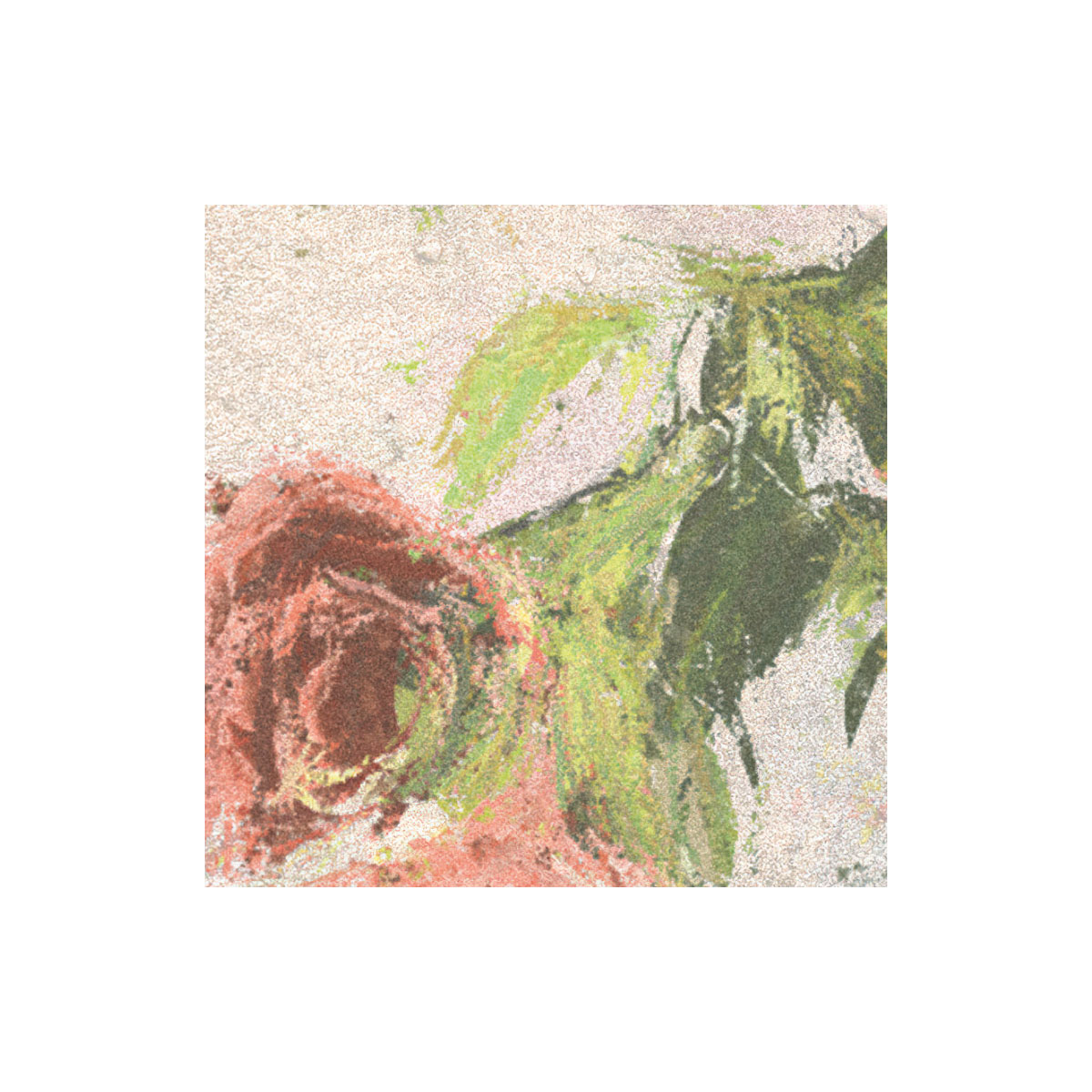 Komar  Vlies Fototapete Wall Roses 300x250 cm Bild 6