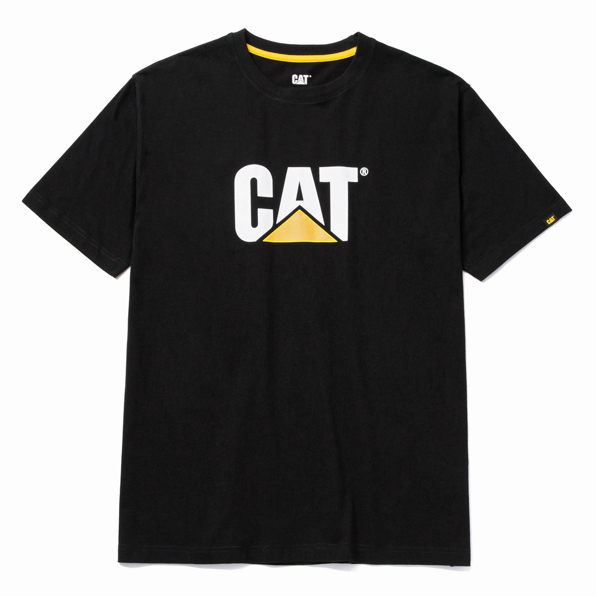 CAT T-Shirt Trademark schwarz Gr. M