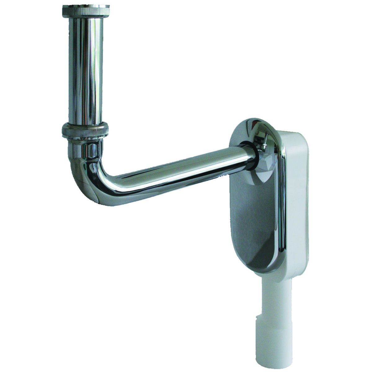 Wandeinbau-Geruchverschluss ø 40/50 mm Bild 1