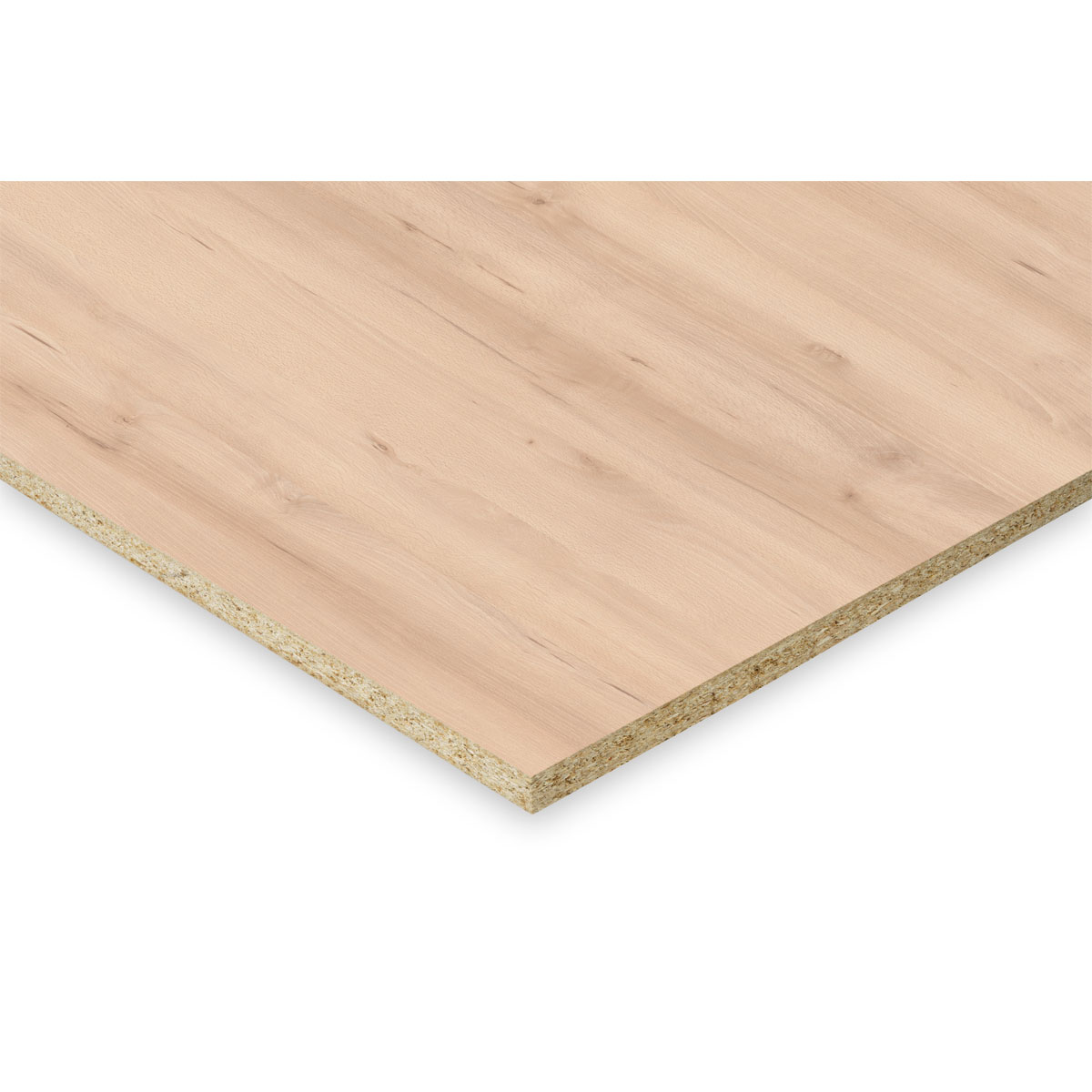 Dekorspanplatte 280 x 207 x 1,9 cm Buche natur