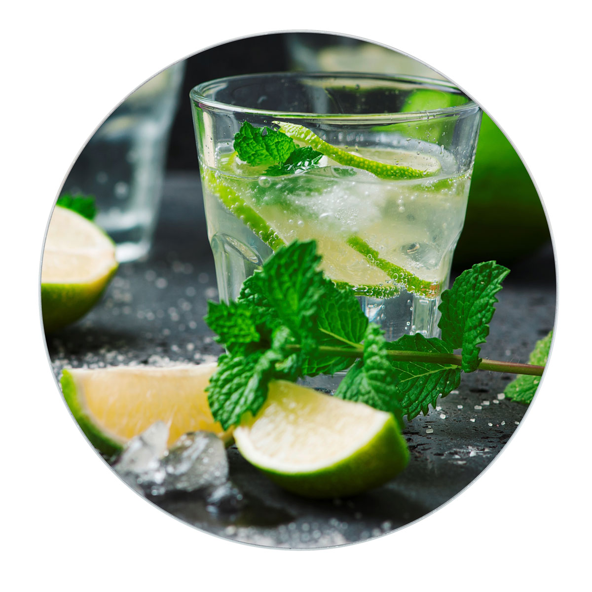 Wenko Topfuntersetzer Mojito 20 cm Glas