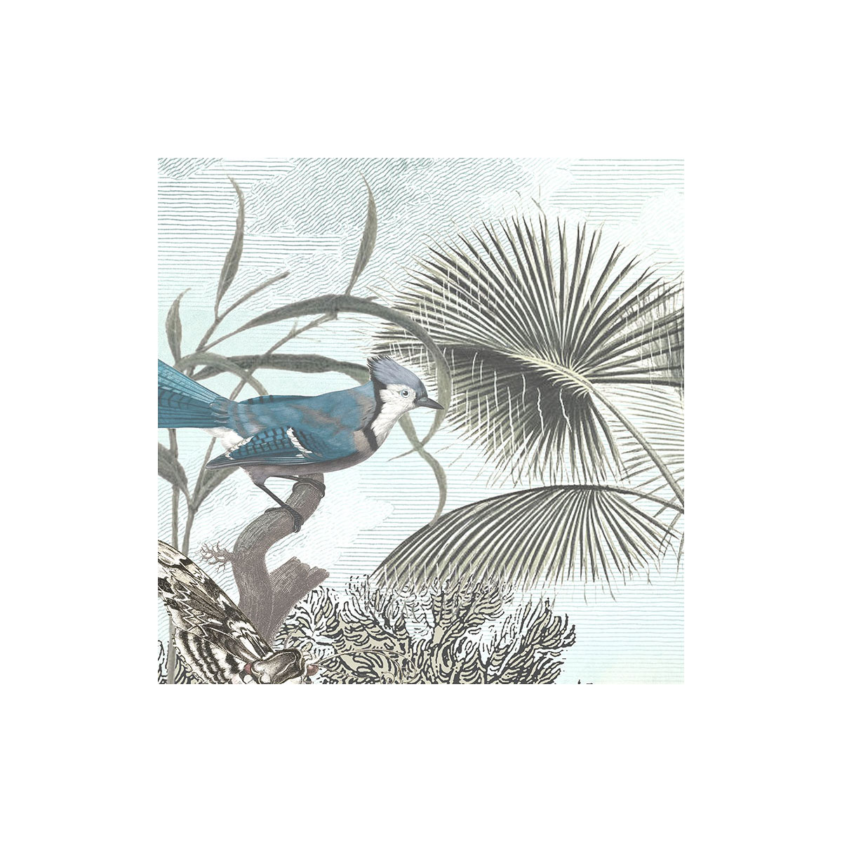 Komar  Selbstklebende Vlies Fototapete rund Utopia Durchmesser 125 cm Bild 6