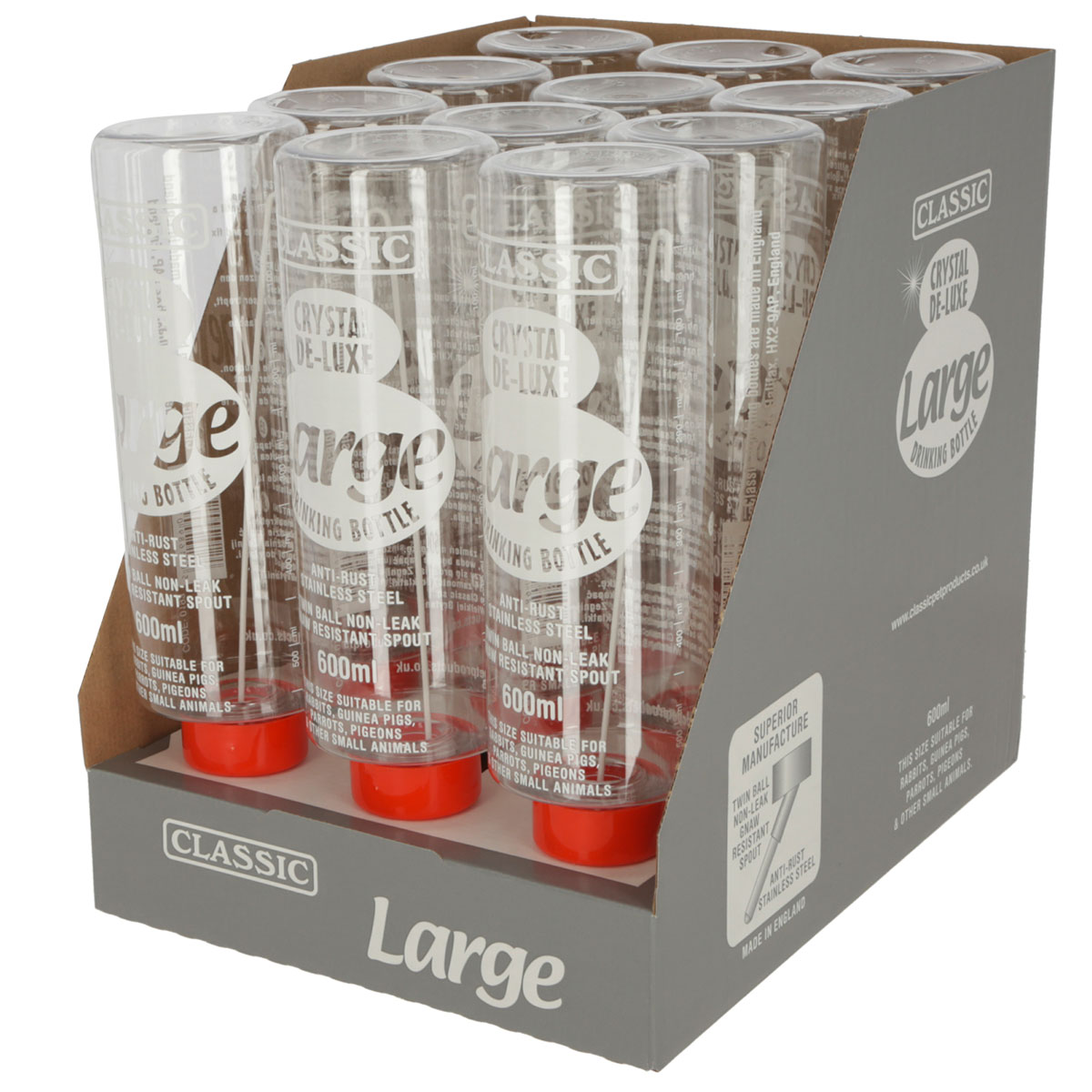 Trinkflasche Classic de Luxe 600 ml Bild 2